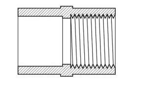 1.5" PVC Female Adapter SLIPxFPT