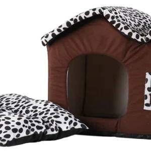101 Dalmatian Style Double Topped Dog House