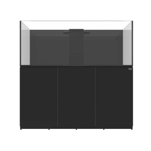 142 Gallon Internal Middle Rimless Tank w/ Black Stand (Full Package) - Fiji Cube