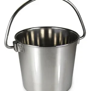 2 Quart Stainless Steel Bucket Pail with Handle