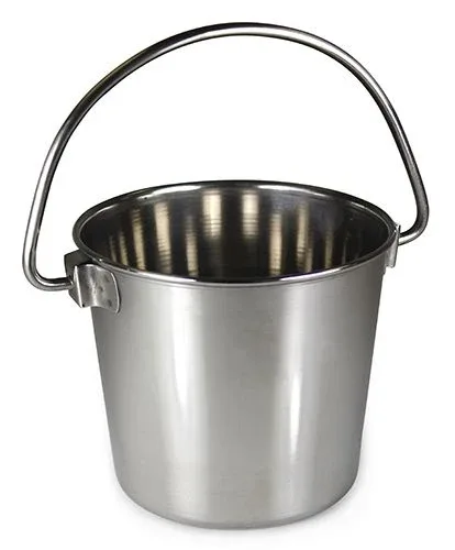 2 Quart Stainless Steel Bucket Pail with Handle