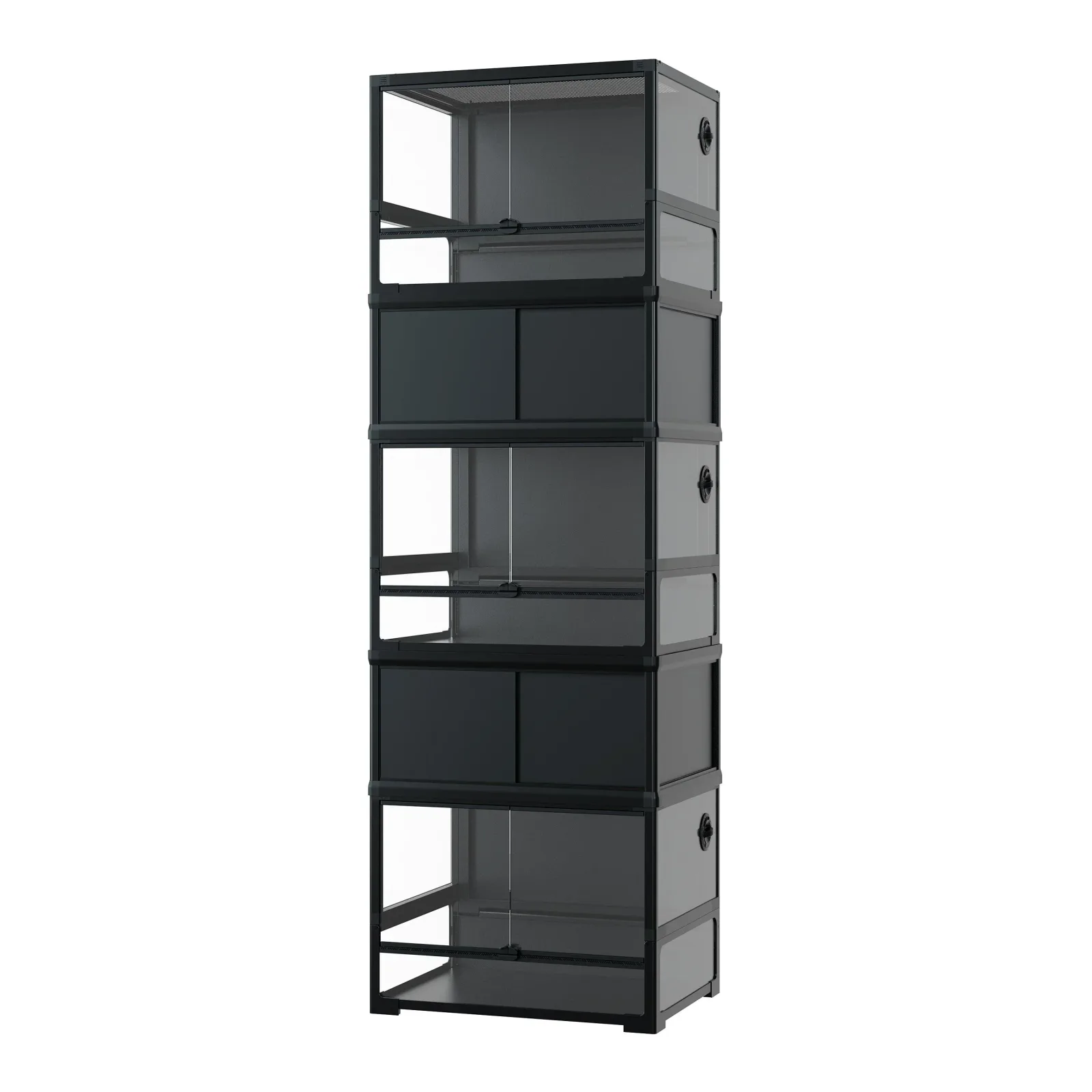 2026 Upgraded Deluxe Stackable Reptile Enclosure 3pcs(nrk series)
