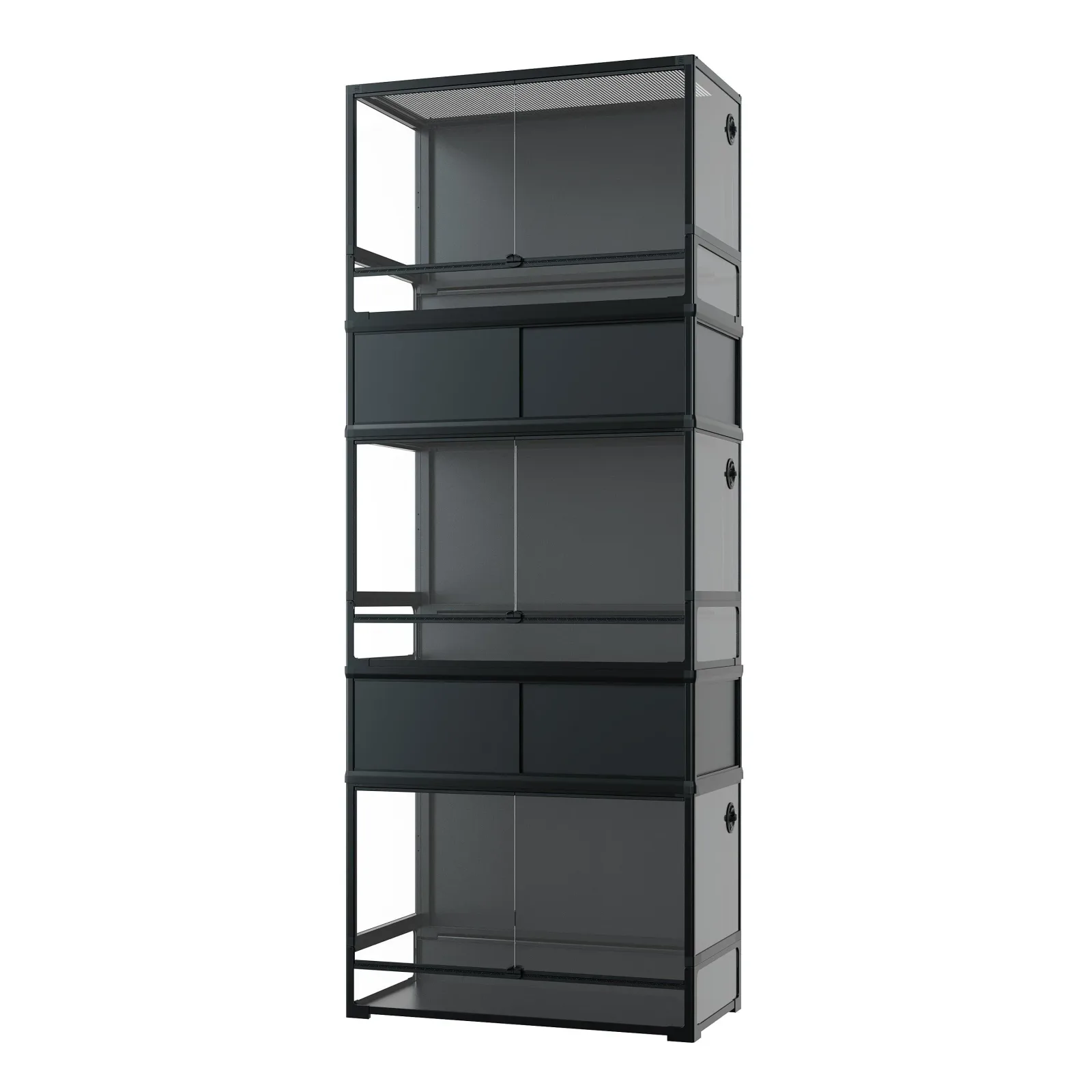 2026 Upgraded Deluxe Stackable Reptile Enclosure 3pcs(nrk series) - Image 2