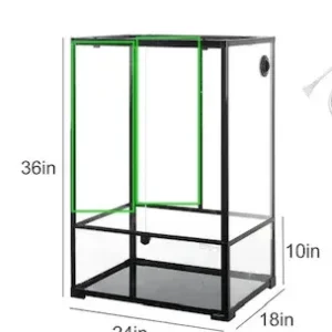 2pcs of Glass of RK604590 and 1 set of Cable Pass Ring