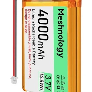 3.7V 4000mAh Li Rechargeable Battery for Non-Stop AC/DC Air Pump with Battery Backup - SB-10000