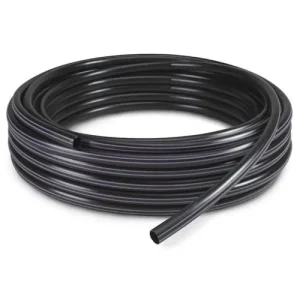 3/8" ID (1/2" OD) Flexible BLACK Tubing, per foot