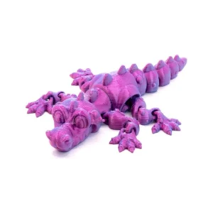 3D Printed Multi-Color Alligator - Mini