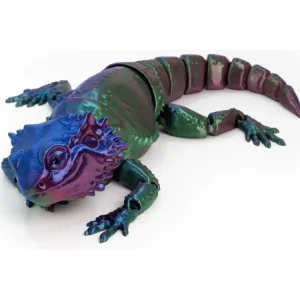 3D Printed Multi-Color Bearded Dragon - Large