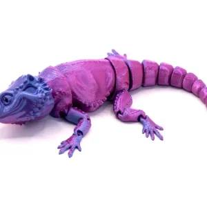 3D Printed Multi-Color Bearded Dragon - Small