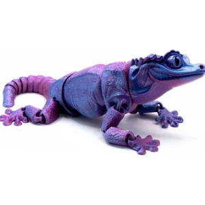 3D Printed Multi-Color Crested Gecko - Large