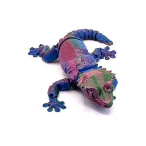 3D Printed Multi-Color Crested Gecko - Small