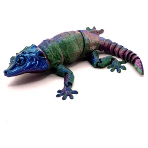 3D Printed Multi-Color Gargoyle Gecko - Small