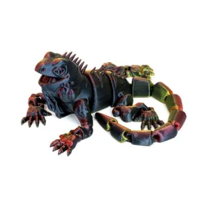 3D Printed Multi-Color Iguana - Mini