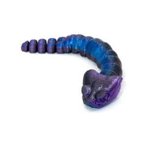 3D Printed Multi-Color Rattle Snake - Mini