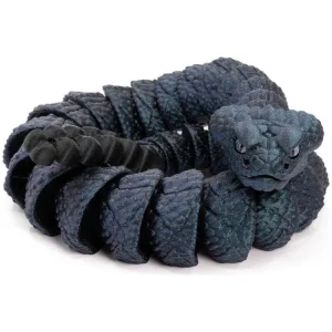 3D Printed Multi-Color Rattlesnake - Large