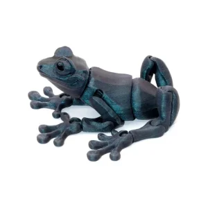 3D Printed Multi-Color Red Eye Tree Frog -Small