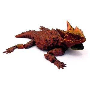 3D Printed Multi-Color TX Horned Lizard - Large