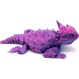 3D Printed Multi-Color TX Horned Lizard - Small