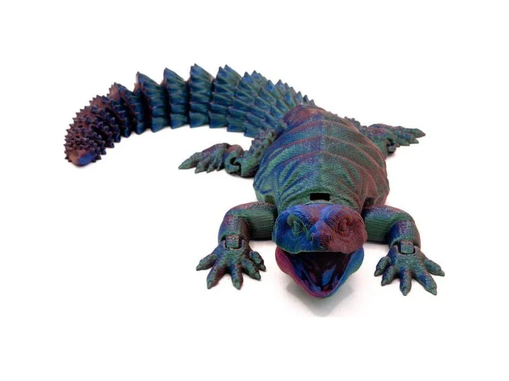 3D Printed Multi-Color Uromastyx - Large