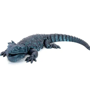 3D Printed Realistic-Color Bearded Dragon - Large