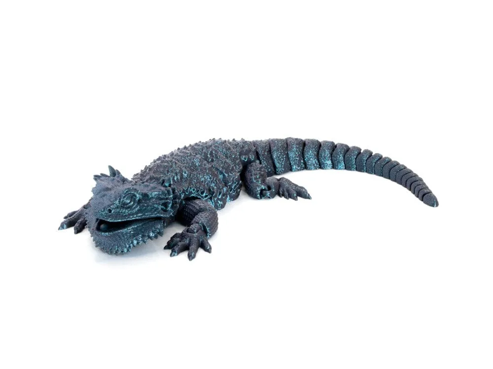 3D Printed Realistic-Color Bearded Dragon - Large - Image 2