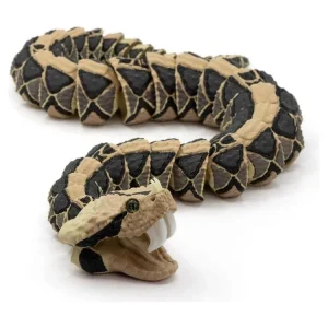 3D Printed Realistic Gaboon Viper - Large