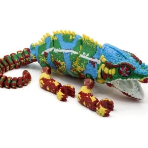 3D Printed Realistic Panther Chameleon - Large