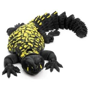 3D Printed Realistic Yellow Uromastyx - Large