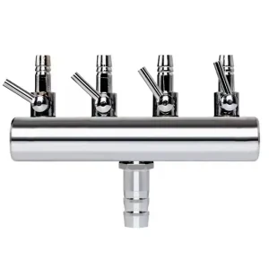 4 Valve Air Manifold, 1/4" Inlet
