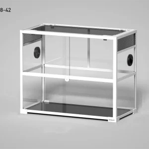 45 Gallon Glass Customed Reptile Terrarium 30" x 14"x 24" with Sliding Door