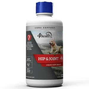 4health Hip and Joint Liquid Supplement for Dogs and Cats, 32 oz.