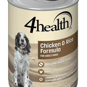 4health with Wholesome Grains Chicken & Rice Formula Canned Dog Food, 13.2 oz.