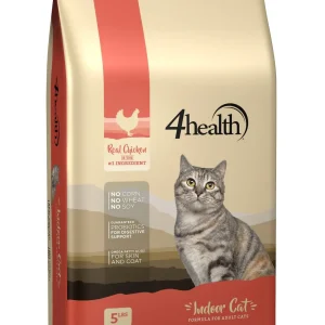 4health with Wholesome Grains Indoor Dry Cat Food Formula