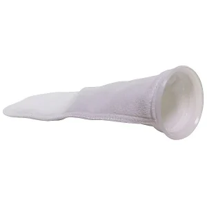 4"x14" 100 micron FELT Pre-Filter Sock with Vinyl Flange