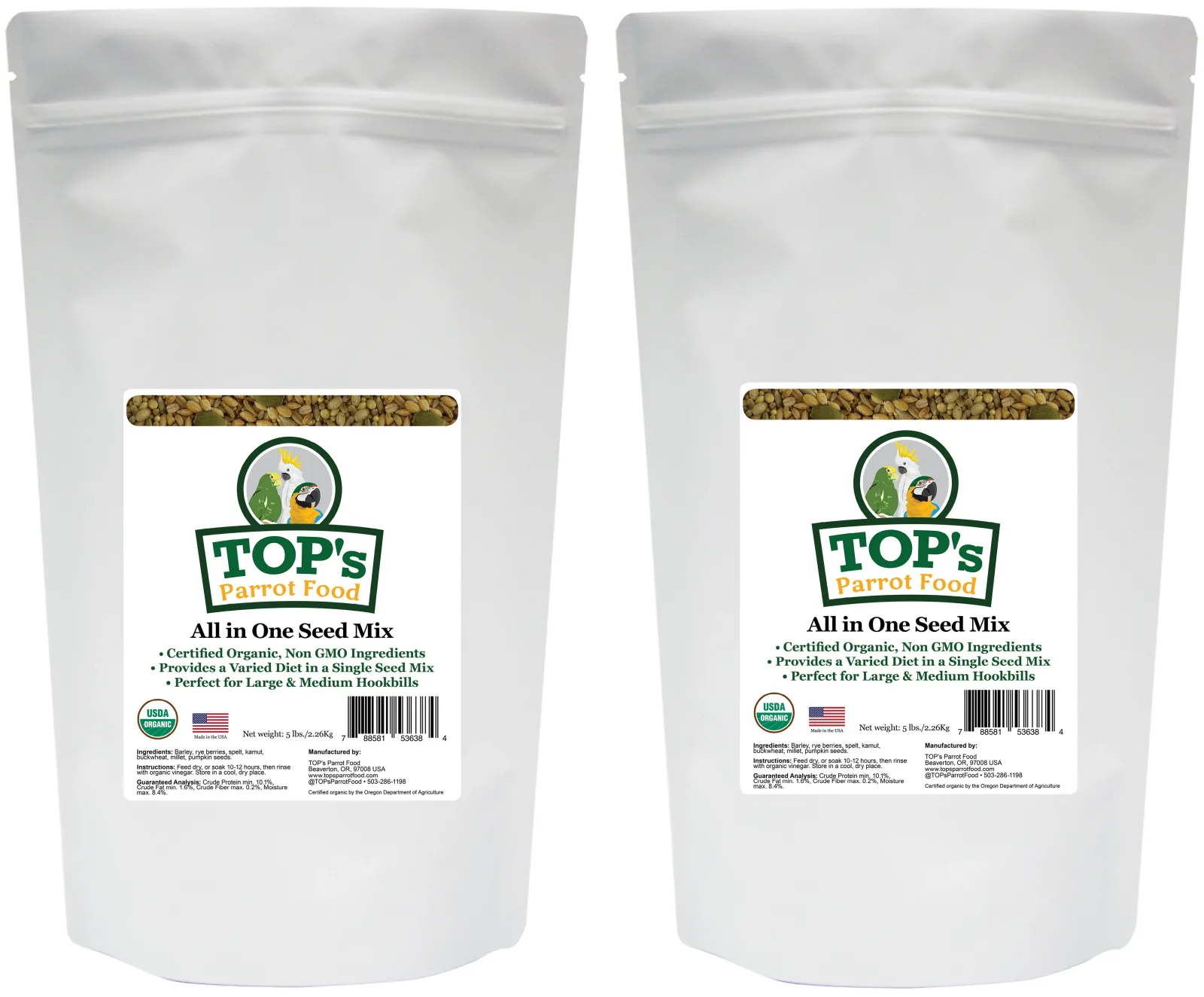 5 lb. All in One Seed Two-Pack (includes shipping)