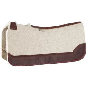5 Star Equine Products Supplies Inc. All Around Hot Pink Buckstitch 1in Felt Saddle Pad
