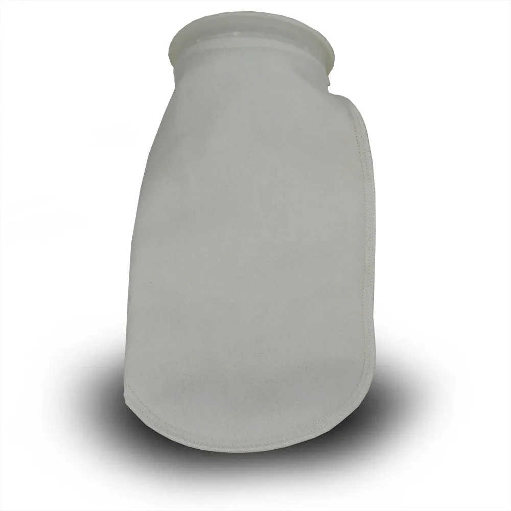 7" x 16" 100 Micron Polyester Filter Sock w/ Ring