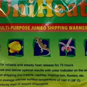 72 Hour Heat Pack for Crickets, Superworms, or Roaches