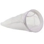 7"x16" 200 micron NYLON MESH Pre-Filter Bag with Vinyl Flange