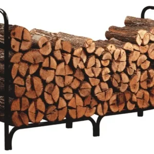 8Ft. Deluxe Log Rack With Cover