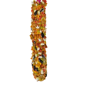 A & E Cages Smakers Snack Fruit Treat Stick for Cockatiels 3.17 oz 2 Count