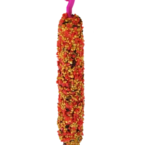 A & E Cages Smakers Snack Strawberry Treat Stick for Parakeets 3.17 oz 2 Count