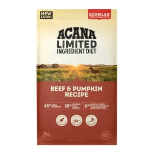 Acana Dog Grain-Free Singles Beef & Pumpkin Recipe, 22.5 lb