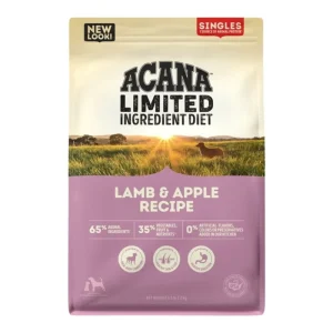 Acana Dog Grain-Free Singles Lamb & Apple Recipe, 4.5 lb