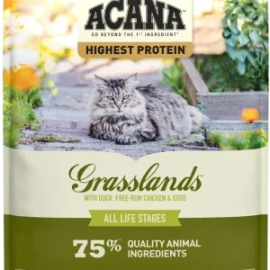 ACANA Grassland Freeze Dried Coated Grain Free Dry Cat Food