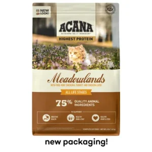 Acana Highest Protein Meadowlands w/ Free