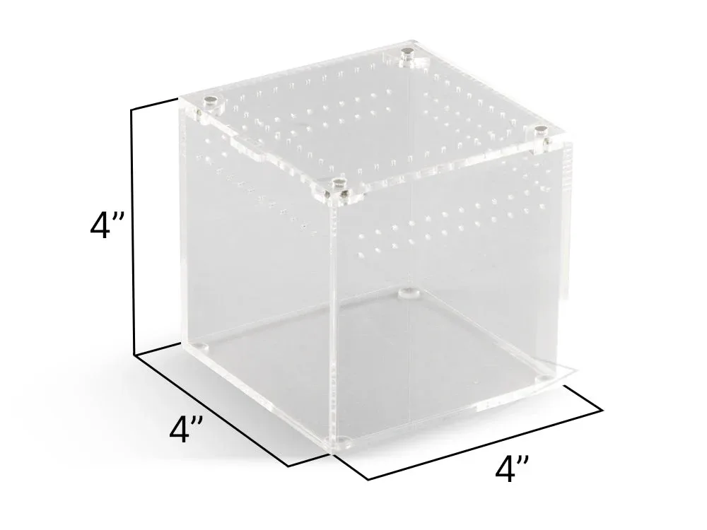Acrylic Enclosure 4x4x4