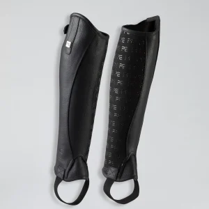 Actio Leather Half Chaps Black