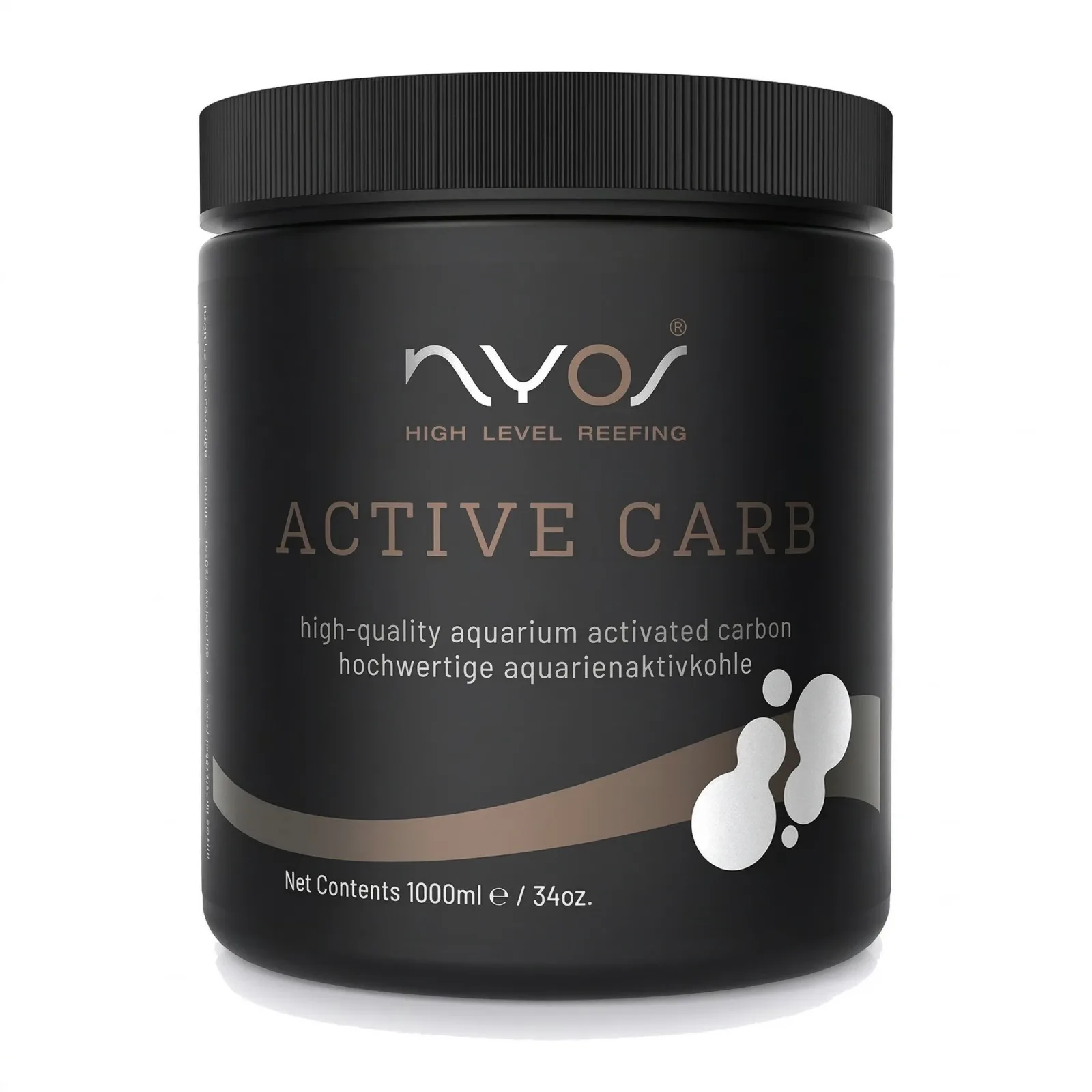 Active Carb (1000 ml) High Performance Steam Activated Carbon - NYOS