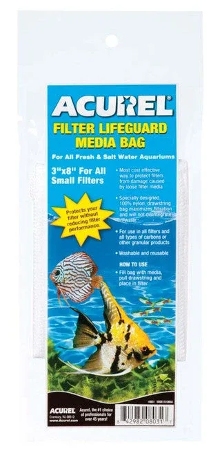 Acurel Filter Lifeguard Media Bag White 3 in x 8 in - Image 2